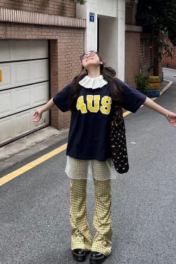 Polka Dot Print Short Sleeve T-Shirt - Loose Fit, Casual Couple Style, Spring Summer Fashion Trend