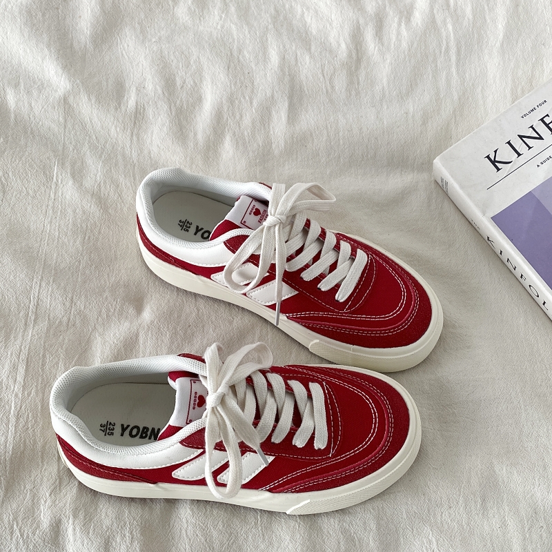 Purple Canvas Sneakers for Women, 2025 Spring Summer Thick-Soled Casual Shoes, Breathable White Student Sneakers Purple Canvas Sneakers for Women, 2025 Spring Summer Thick-Soled Casual Shoes, Breathable White Student Sneakers