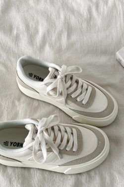 Purple Canvas Sneakers for Women, 2025 Spring Summer Thick-Soled Casual Shoes, Breathable White Student Sneakers