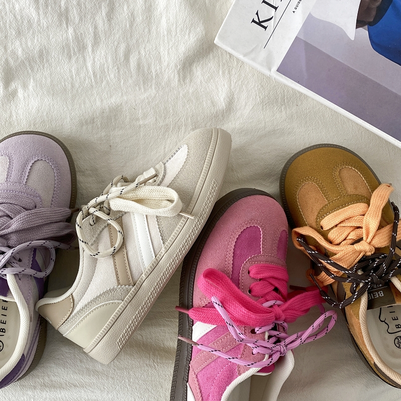 Purple Niche Design Women's Retro Casual Training Shoes - 2025 Ugly Cute Big Head Sneakers for Sports and Everyday Wear Purple Niche Design Women's Retro Casual Training Shoes - 2025 Ugly Cute Big Head Sneakers for Sports and Everyday Wear