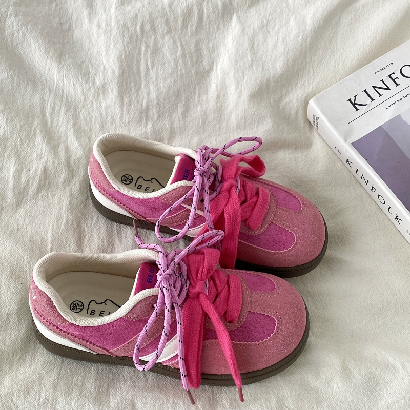 Purple Niche Design Women's Retro Casual Training Shoes - 2025 Ugly Cute Big Head Sneakers for Sports and Everyday Wear Purple Niche Design Women's Retro Casual Training Shoes - 2025 Ugly Cute Big Head Sneakers for Sports and Everyday Wear