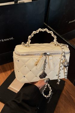 Quilted Chain Bucket Bag - Minimalist Elegant Shoulder Bag for Summer 2025, Exquisite and Trendy Design
