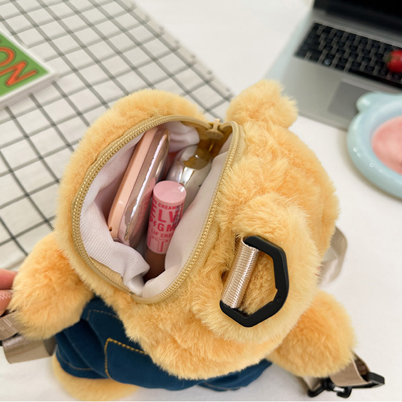 Quirky Cartoon Doll PAPA Bear Crossbody Bag for Women - Cute 2025 Style Phone Bag & Children's Backpack Quirky Cartoon Doll PAPA Bear Crossbody Bag for Women - Cute 2025 Style Phone Bag & Children's Backpack