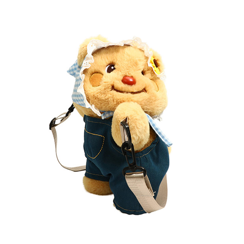 Quirky Cartoon Doll PAPA Bear Crossbody Bag for Women - Cute 2025 Style Phone Bag & Children's Backpack Quirky Cartoon Doll PAPA Bear Crossbody Bag for Women - Cute 2025 Style Phone Bag & Children's Backpack