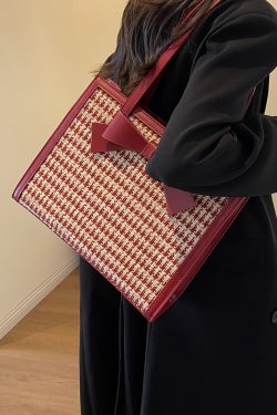 Red Women's Handbag - 2025 New Style Shoulder Bag, Large Capacity Tote for Daily Use, Weddings, Bridesmaids & Brides