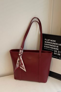 Red Women's High-End Shoulder Handbag - Large Capacity Commuting Bag for Weddings, Brides, and Bridesmaids - 2025 New Style