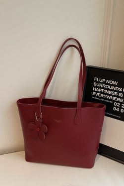 Red Women's High-End Shoulder Handbag - Large Capacity Commuting Bag for Weddings, Brides, and Bridesmaids - 2025 New Style