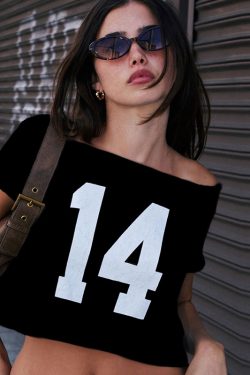 Retro American Sexy Loose Letter Print Short Sleeve Sports T-Shirt for Women - Versatile Casual Top, Y2K Fashion Trend