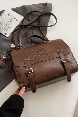 Retro Casual Backpack for Women - 2025 Winter Fashion Trend, Versatile Briefcase for College, Classes, and Commuting