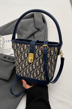 Retro Casual Bucket Bag for Women - High-End Fashion Shoulder Bag - 2025 Autumn Winter Niche Design