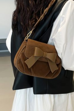 Retro Casual Saddle Bag for Women - Stylish High-Quality Crossbody Bag for Autumn 2025 Fashion Trend