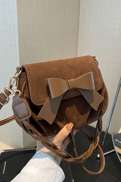 Retro Casual Saddle Bag for Women - Stylish High-Quality Crossbody Bag for Autumn 2025 Fashion Trend