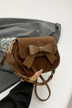 Retro Casual Saddle Bag for Women - Stylish High-Quality Crossbody Bag for Autumn 2025 Fashion Trend
