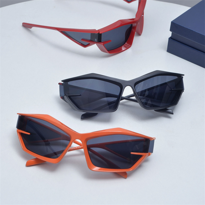 Retro Cat-Eye Punk Sunglasses for Men and Women - Trendy Futuristic Alien Style - Millennial Spicy Girl Fashion Accessory Retro Cat-Eye Punk Sunglasses for Men and Women - Trendy Futuristic Alien Style - Millennial Spicy Girl Fashion Accessory