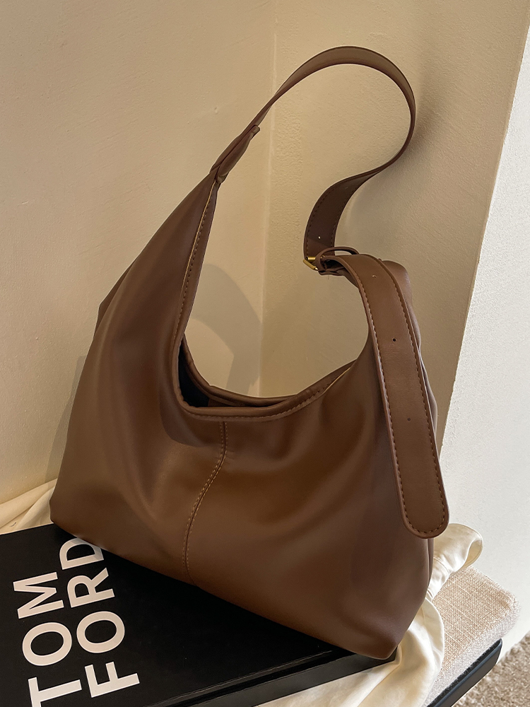 Retro Commuter Underarm Bag for Women - 2025 Autumn Winter Versatile Tote Shoulder Bag with High-End Feel Retro Commuter Underarm Bag for Women - 2025 Autumn Winter Versatile Tote Shoulder Bag with High-End Feel