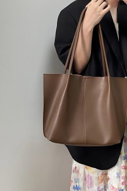 Retro Floral Print Large Capacity Tote Bag for Women - Stylish Spring Summer Shoulder Handbag, Perfect for Mother-Daughter Outings