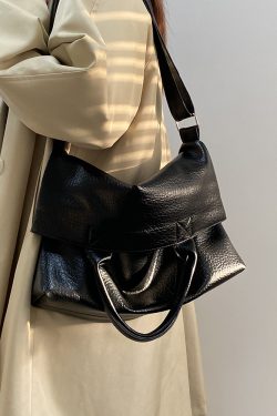 Retro Handheld Large Capacity Tote Bag for Women - Stylish Commuting Shoulder Crossbody Bag - 2025 Niche Design