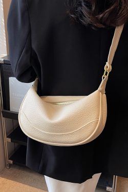 Retro High-End Fashion Small Saddle Bag for Women - Minimalist Casual Shoulder Bag for Autumn & Winter 2025, Trendy Versatile Design