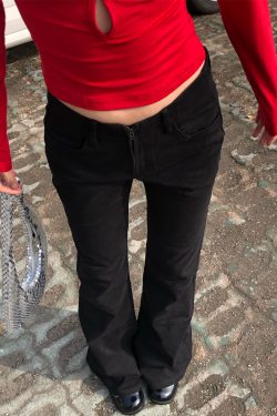 Retro High-Waisted Slim-Fit Leggings for Women - High Elasticity Casual Cotton Pants with Spicy Detail - Versatile American Style