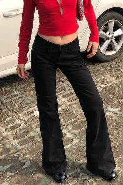 Retro High-Waisted Slim-Fit Leggings for Women - High Elasticity Casual Cotton Pants with Spicy Detail - Versatile American Style