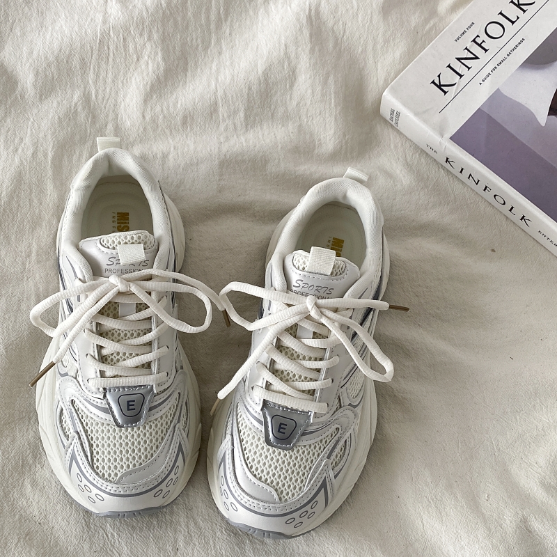 Retro Hong Kong Style Thick-Soled Height-Increasing Dad Shoes for Women - Trendy, Lightweight, Versatile Casual Sports Footwear Retro Hong Kong Style Thick-Soled Height-Increasing Dad Shoes for Women - Trendy, Lightweight, Versatile Casual Sports Footwear