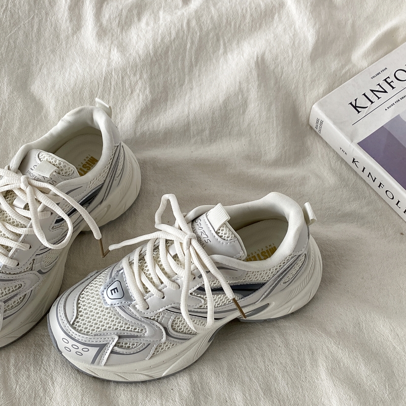 Retro Hong Kong Style Thick-Soled Height-Increasing Dad Shoes for Women - Trendy, Lightweight, Versatile Casual Sports Footwear Retro Hong Kong Style Thick-Soled Height-Increasing Dad Shoes for Women - Trendy, Lightweight, Versatile Casual Sports Footwear