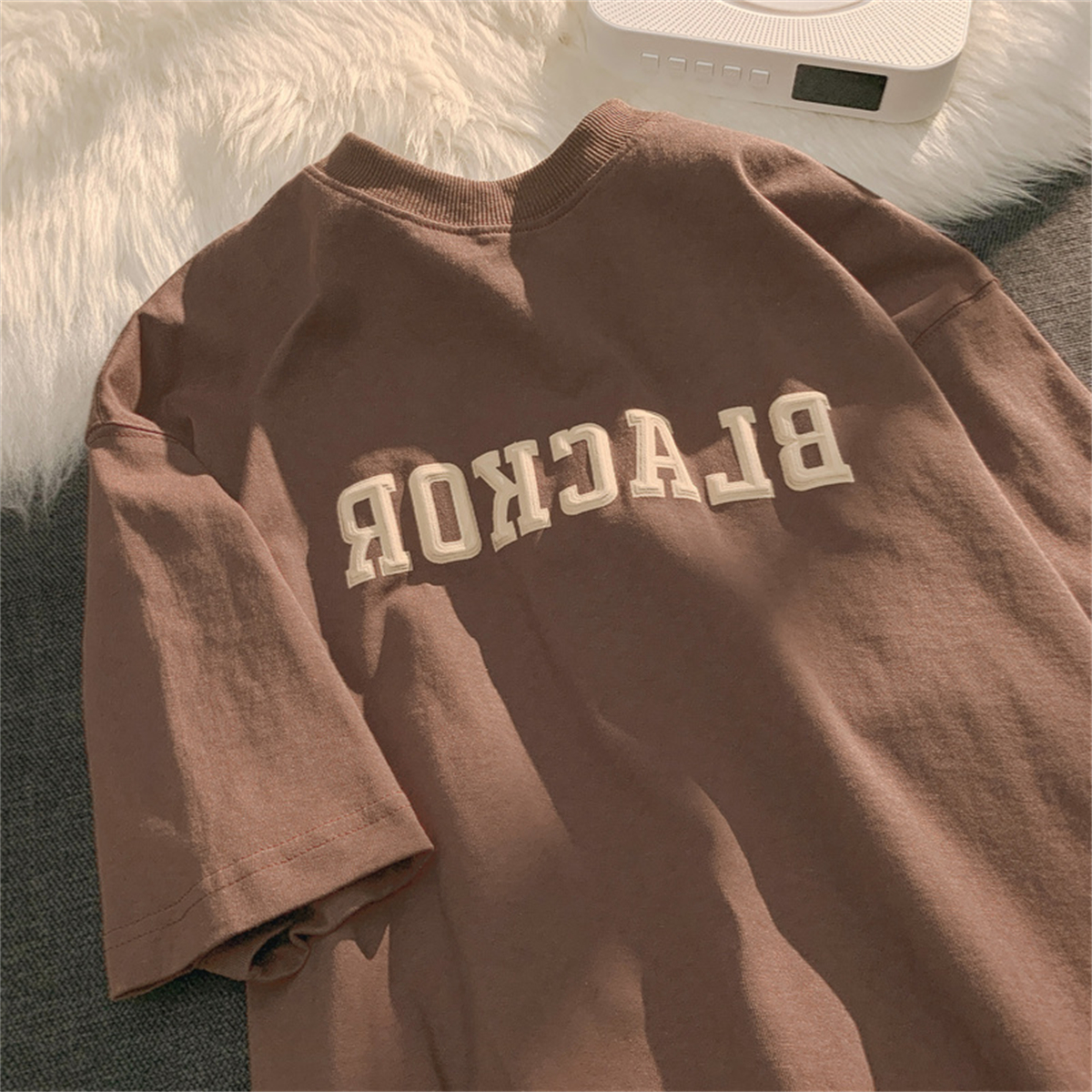 Retro Japanese-Style Pure Cotton Short Sleeve T-Shirt for Men & Women, Plus Size, Loose-Fitting Harajuku Couple Fashion Retro Japanese-Style Pure Cotton Short Sleeve T-Shirt for Men & Women, Plus Size, Loose-Fitting Harajuku Couple Fashion