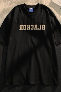 Retro Japanese-Style Pure Cotton Short Sleeve T-Shirt for Men & Women, Plus Size, Loose-Fitting Harajuku Couple Fashion