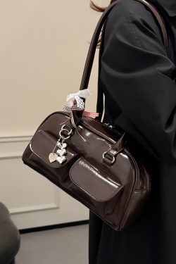 Retro Large Capacity Commuter Shoulder Bag for Women - Versatile Spring/Summer 2025 Fashion Essential