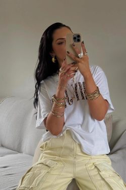 Retro Leopard Print Letter Oversized Short Sleeve T-Shirt for Women - Summer Casual Hot Girl Style