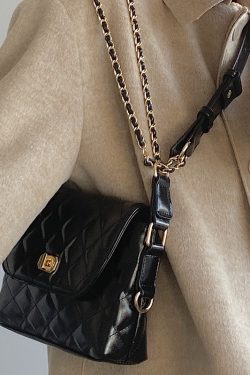 Retro Lock Buckle Underarm Bag for Women - Spring Summer Crossbody Shoulder Bag - Small Niche Design