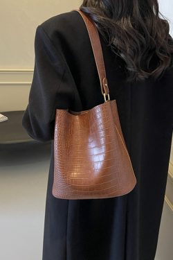 Retro Niche Design Shoulder Crossbody Bucket Bag for Women - High-End Mother-Daughter Style, 2025 Trendy Fashion Accessory