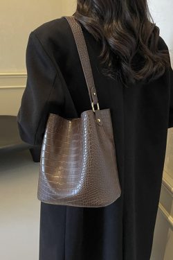 Retro Niche Design Shoulder Crossbody Bucket Bag for Women - High-End Mother-Daughter Style, 2025 Trendy Fashion Accessory