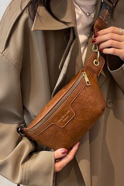 Retro Niche Design Women's Crossbody Bag - Versatile Small Chest & Waist Bag for Spring Summer 2025 Fashion