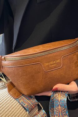 Retro Niche Design Women's Crossbody Bag - Versatile Small Chest & Waist Bag for Spring Summer 2025 Fashion