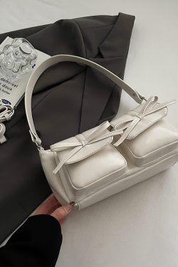 Retro Oil Wax Leather Underarm Bag for Women - 2025 Winter Casual Shoulder Bag, Niche High-End Dumpling Style