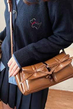 Retro Oil Wax Leather Underarm Bag for Women - 2025 Winter Casual Shoulder Bag, Niche High-End Dumpling Style