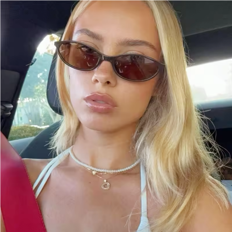 Retro Oval Narrow-Frame Sunglasses for Men and Women - Trendy Small Face Fit, Hip-Hop and Street Style, Ideal for Parties and Runway Retro Oval Narrow-Frame Sunglasses for Men and Women - Trendy Small Face Fit, Hip-Hop and Street Style, Ideal for Parties and Runway