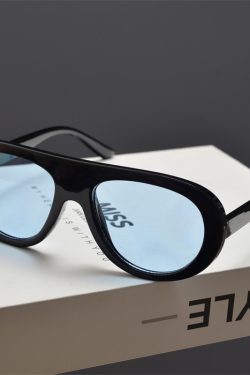 Retro Round Face Frog Sunglasses in Orange Tea Color - Unisex Slimming Fashion for Hip-Hop & Party Style