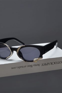 Retro Snake-Shaped Cat-Eye Sunglasses for Women - Millennium Style Korean Trendy Hip-Hop Party Eyewear