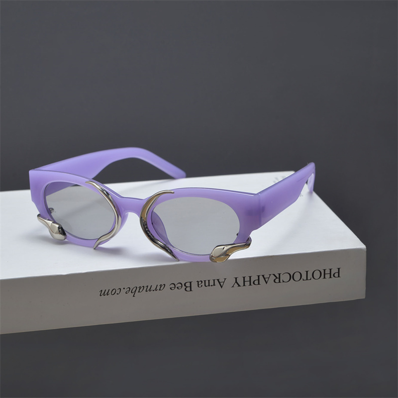 Retro Snake-Shaped Cat-Eye Sunglasses for Women - Millennium Style Korean Trendy Hip-Hop Party Eyewear Retro Snake-Shaped Cat-Eye Sunglasses for Women - Millennium Style Korean Trendy Hip-Hop Party Eyewear