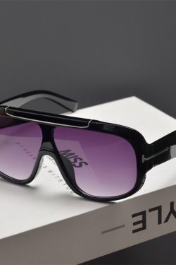 Retro Square Frame Round Face Sunglasses for Men and Women, Trendy Windproof Cycling Shades, Hip-Hop Style Eyewear