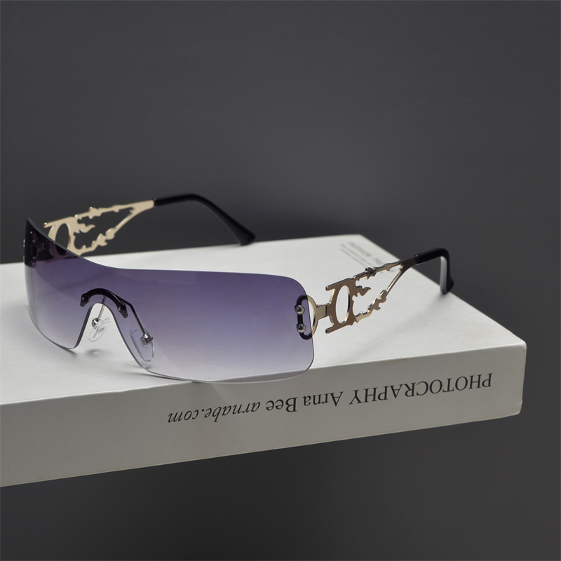 Retro Square Frameless Cut-Edge Sunglasses for Women - Millennial Punk Style, Internet Celebrity Street Fashion Accessory Retro Square Frameless Cut-Edge Sunglasses for Women - Millennial Punk Style, Internet Celebrity Street Fashion Accessory