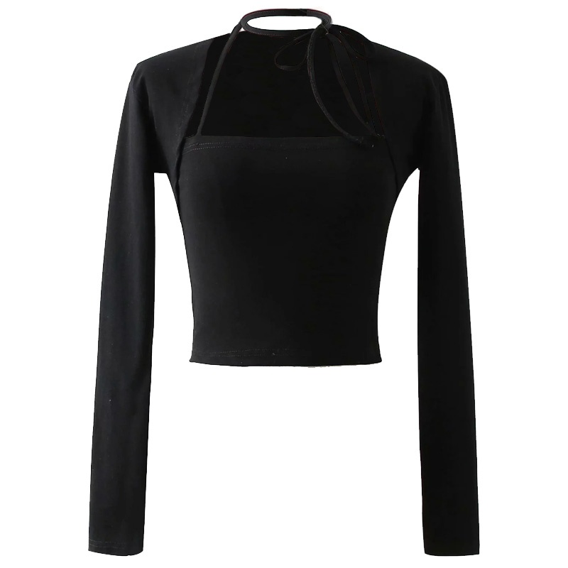 Retro Strapless High-Waisted Short Camisole and Shawl Cardigan Two-Piece Set for Women - European American Style Fashion Retro Strapless High-Waisted Short Camisole and Shawl Cardigan Two-Piece Set for Women - European American Style Fashion