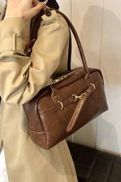 Retro Underarm Bag for Women - 2025 Stylish Handheld Shoulder Tote, Fashionable Pillow Bag for Spring and Summer Commuting