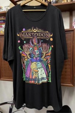 Retro Vintage Distressed Green Short Sleeve T-Shirt for Women - Trendy Summer Base Top in European and American Style