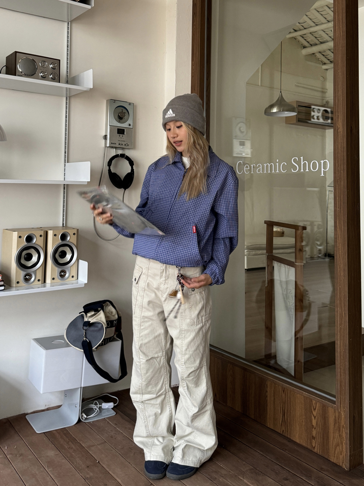 Retro Washed Vintage Multi-Pocket Straight-Leg Work Pants for Men and Women - Loose American Street Casual Style Retro Washed Vintage Multi-Pocket Straight-Leg Work Pants for Men and Women - Loose American Street Casual Style