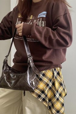 Retro Wasteland Style Women's Underarm Bag - Small Commuting Shoulder Tote - 2025 Niche Design