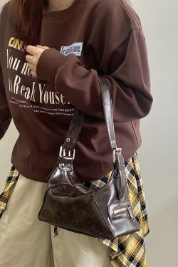 Retro Wasteland Style Women's Underarm Bag - Small Commuting Shoulder Tote - 2025 Niche Design