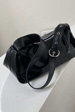 Retro Wide Shoulder Strap Tote Bag for Women - Spring Summer 2025 Cool Crossbody Design